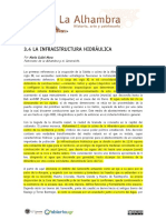 3.4 La infraestructura hidráulca