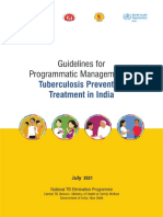 Guidelines For Programmatic Management of TB Preventive Treatment in India 2021