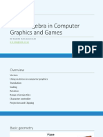 Linear Algebra in CG & Games