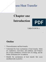 Process Heat Transfer: Chapter One