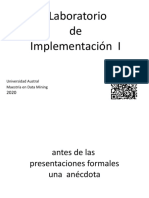 Laboratorio de Implementación I: Universidad Austral Maestría en Data Mining