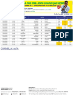 Chambua Hapa: Betika Grand Jackpot Results Ended On 23/10/2022 14:00
