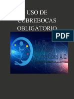 Uso de Cubrebocas Obligatorio