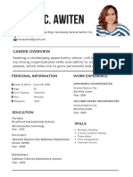 Aileen C. Awiten: Career Overview