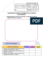 Arte Elaboramos Nuestro Nombre Con La Técnica Del Rasgado - Lunes 14 y Martes 15