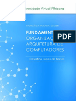 Fundamentos de Organização e Arquitetura de Computadores