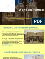 A arte em Portugal do Gótico-Manuelino ao Renascimento