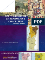 Um País Dividido em Senhorios E Concelhos: Módulo 2 - Unidade 2