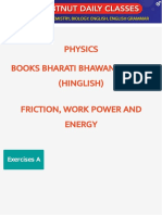 Physics Books Bharati Bhawan Physics (Hinglish) Friction, Work Power and Energy