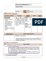 5° Grado - Sesiones Del 24 Al 28 de Abril