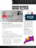 For Shrinking Alloys: Riser Design Basics