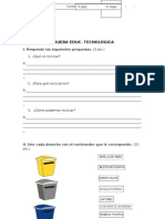 Prueba Tecnología reciclaje