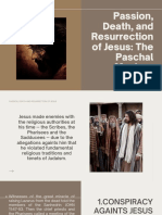 Passion Death and Resurrection of Jesus Paschal Mystery