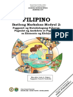 Filipino: Ikatlong Markahan-Modyul 2