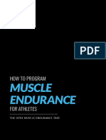 Muscle Endurance: How To Program