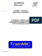 Trainmic - Training in Metrology in Chemistry