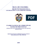 CuadroNacionalAtribucionBandasdeFrecuencias2010