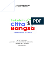 Daftar Hadir Dan Kegiatan Sosialisai