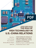 Finding Firmer Ground The Role of High Technology in U.S. China Relations