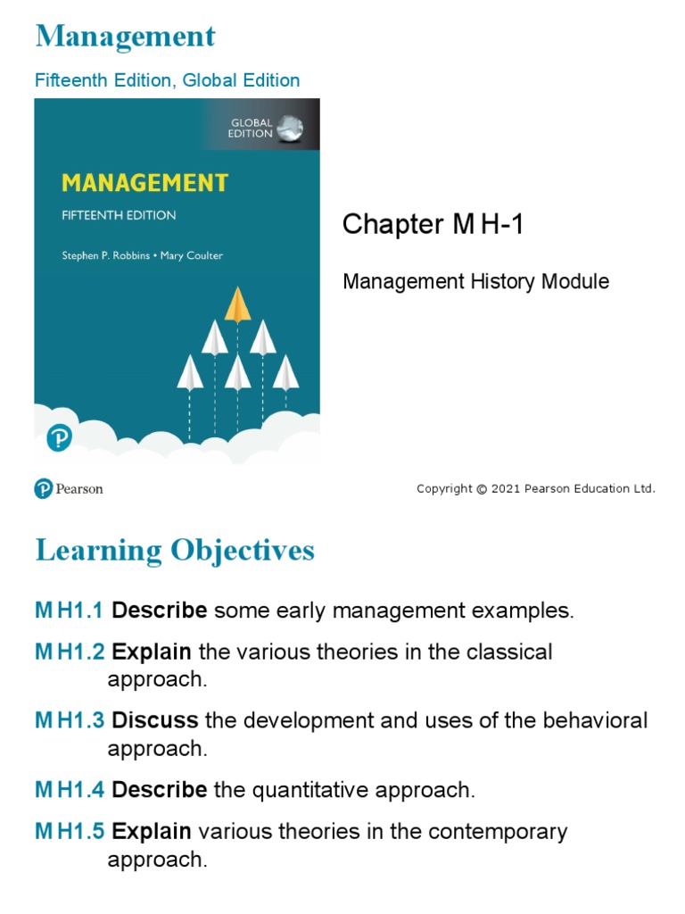 Management History Module | PDF | Quality Management | Division Of Labour
