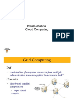 Introduction to Cloud Computing Models and Technologies