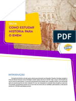 PDF EA - Como Estudar Historia para o Enem