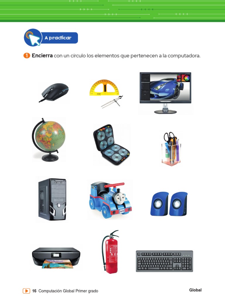 Partes de la Computadora para Niños | PDF | Informática