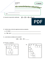 Práctica - 5to Grado