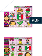Lotería Mexicana Preescolar 1