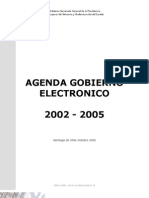 Agenda Gobierno Electronico 2002-2005