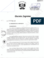 D.S. #007-2011-DE/FAP 30 JUN 2011. Firma SAMAMÉ QUIÑONES. Desactiva Base FAP Collique. OCR. 4p