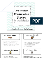Let's Talk About... : Conversation Starters