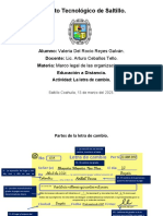 La Letra de Cambio Contabilidad