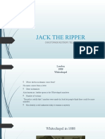 Jack The Ripper: Christopher Restrepo Tellez