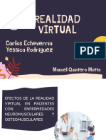 Realidad Virtual: Carlos Echeverria Yessica Rodriguez
