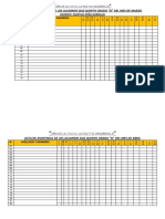 Lista de Asistencia 2023