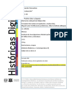 De Porfirio Díaz A Zapata Memoria Náhuatl de Milpa Alta: Fernando Horcasitas "Introducción" P. 11-16