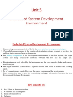Unit 5 Embedded System Development Environment