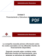 Un. 3.1 Costo de Deuda y Del Capital