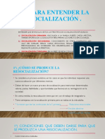 1 ) para Entender La Resocialización .: Socialización Primaria Socialización Secundaria