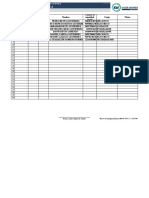 KWM-I-030 Lista de Asistencia R1.0