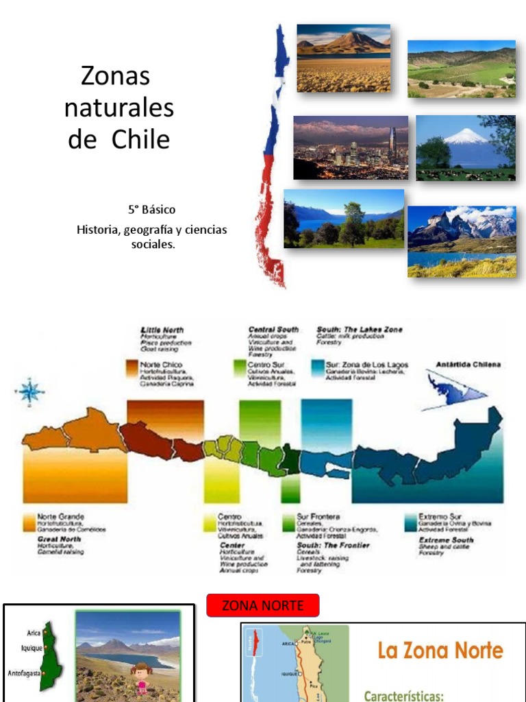 Zona Naturales de Chile | PDF | Chile | Geografía Física