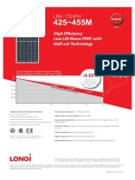 Longi LR4-72HPH-450M (Blue Cells) - Datasheet - EN