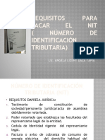Requisitos para Sacar EL NIT (Número DE Identificación Tributaria)