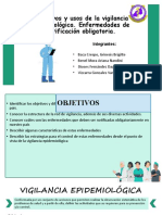 Objetivos y Usos de La Vigilancia Epidemiológica. Enfermedades de Notificación Obligatoria