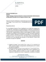 Derecho de Petición Juan Mauricio Guarnizo Torres - Coljuegos
