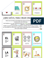 Libro Movil para Crear Frases