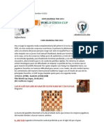 SEMANA Agosto28. COPA MUNDIAL FIDE 2011