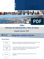 Taller Sistemas de Información y Base de Datos: Segundo Semestre 2018