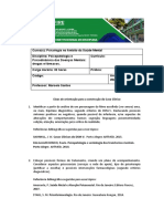 Eixos de Orientação para A Construção Do Caso Clínico